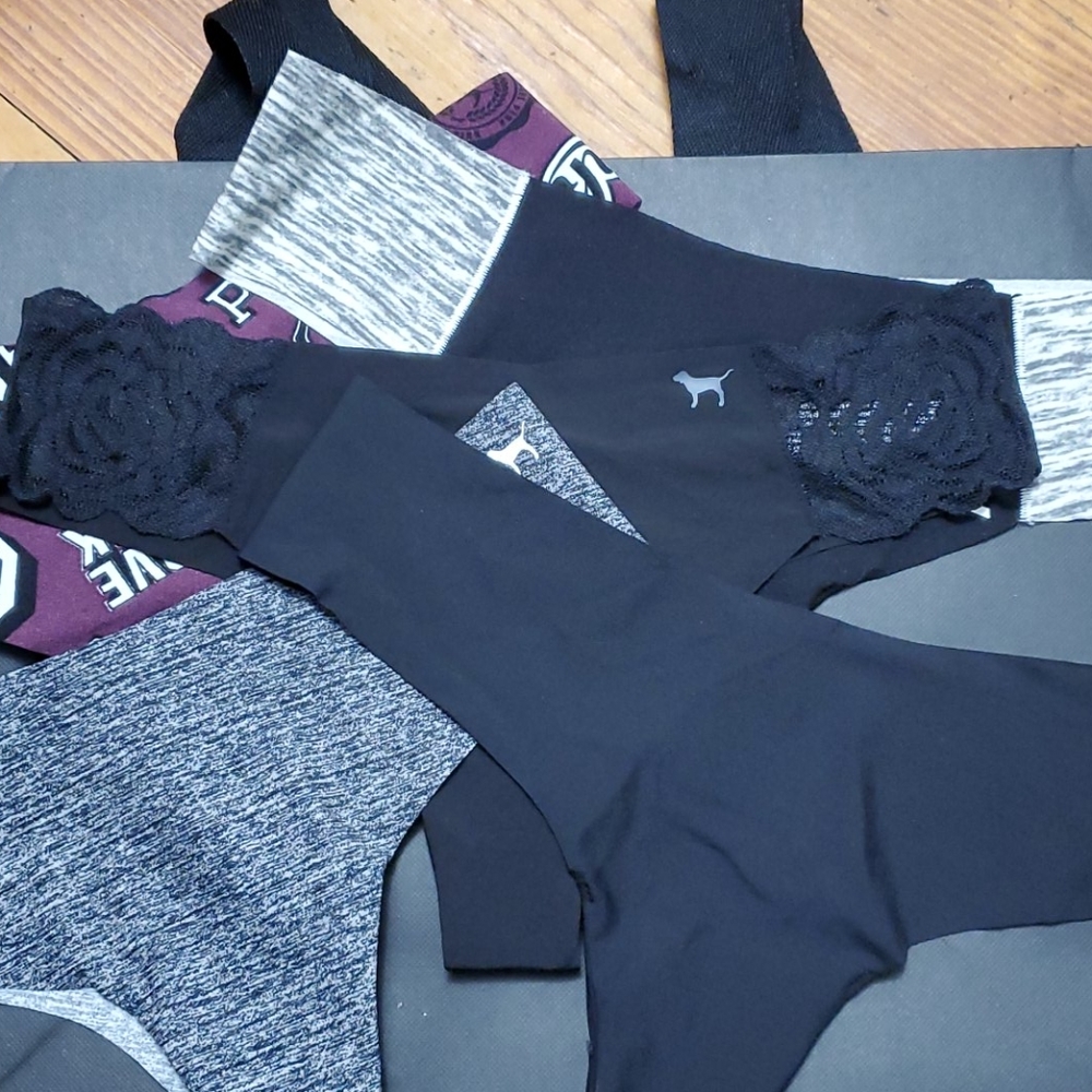 Pink Victoria's Secret panty set